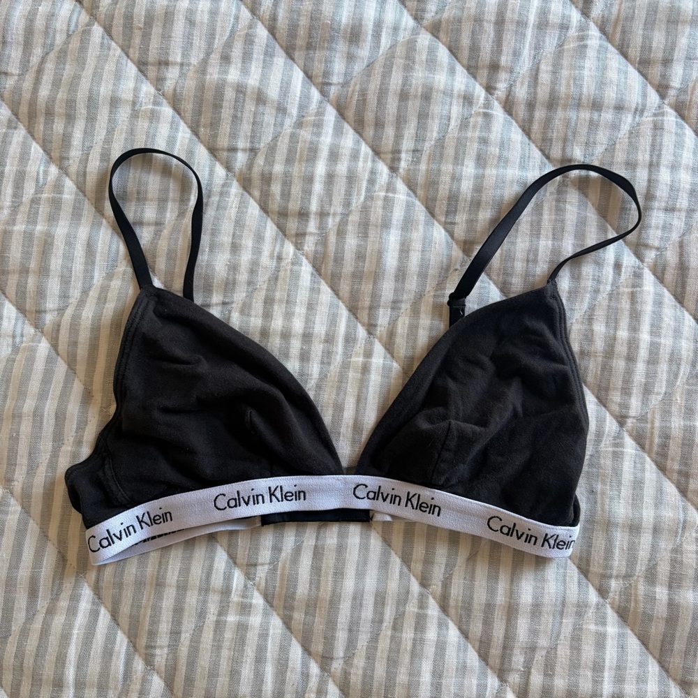 Calvin Klein triangle bralette